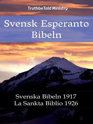 cover image of Svensk Esperanto Bibeln